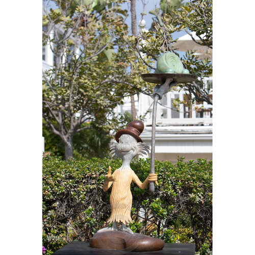 GREEN EGGS AND HAM - LARGE SCALE Dr. Seuss Bronze Tribute Collection Ocean Blue Galleries