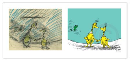 STARS UPON THARS - DIPTYCH AND SINGLE Dr. Seuss Illustration Ocean Blue Galleries