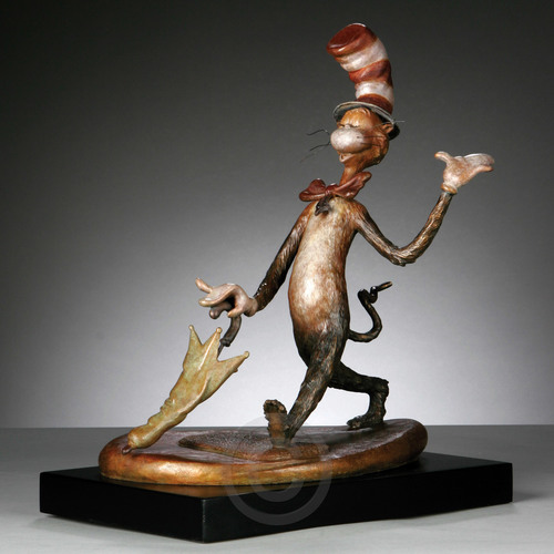 THE CAT IN THE HAT - MAQUETTE Dr. Seuss Bronze Tribute Collection Ocean Blue Galleries