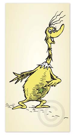 THE SNEETCHES 50TH ANNIVERSARY PRINT Dr. Seuss Illustration Ocean Blue Galleries