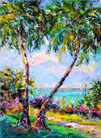 Key West Charm Wendy Norton Art Ocean Blue Galleries