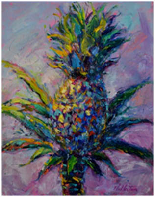 Pineapple Passion by Wendy Norton - Ocean Blue Galleries
