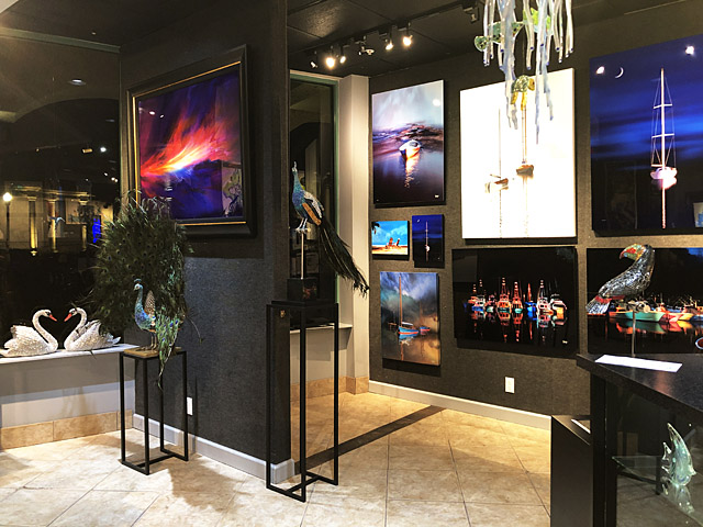 Ocean Blue Galleries Art Gallery St. Petersburg Florida - Featuring Art by Clarita Brinkerhoff and Stephen Harlan