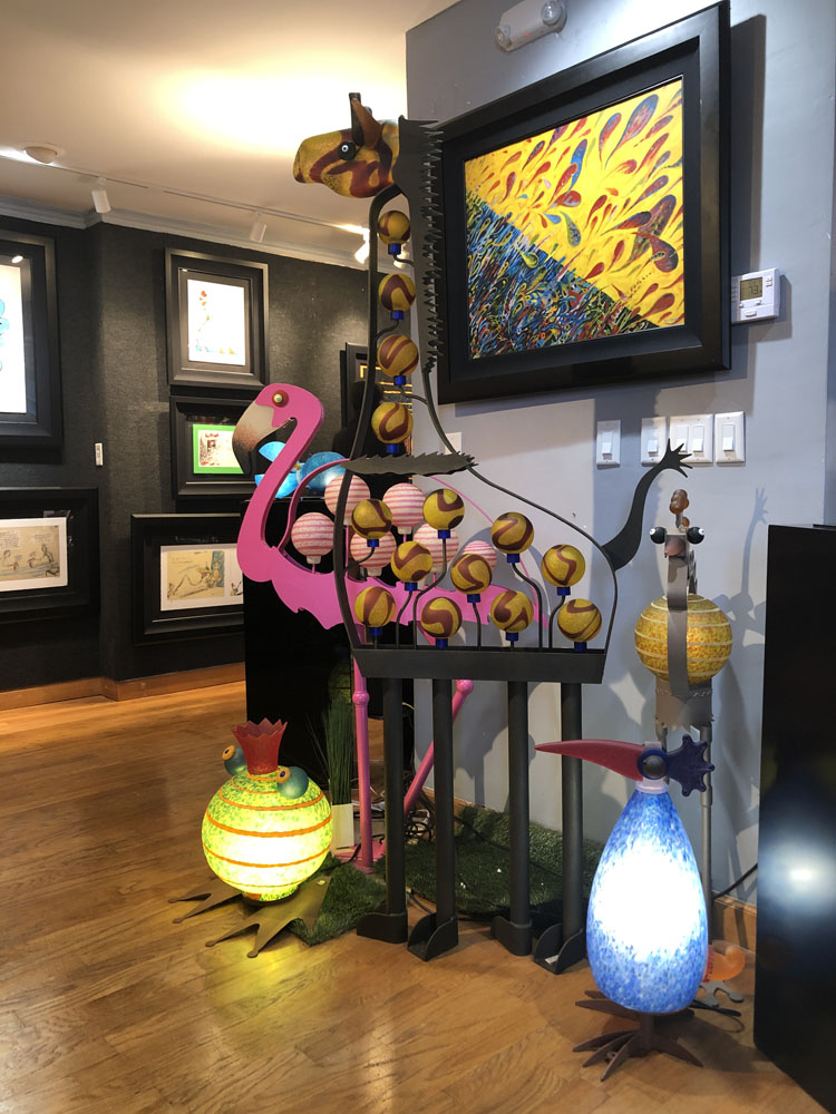 Ocean Blue Galleries Winter Park Art Gallery - Featuring Borowski Glass
