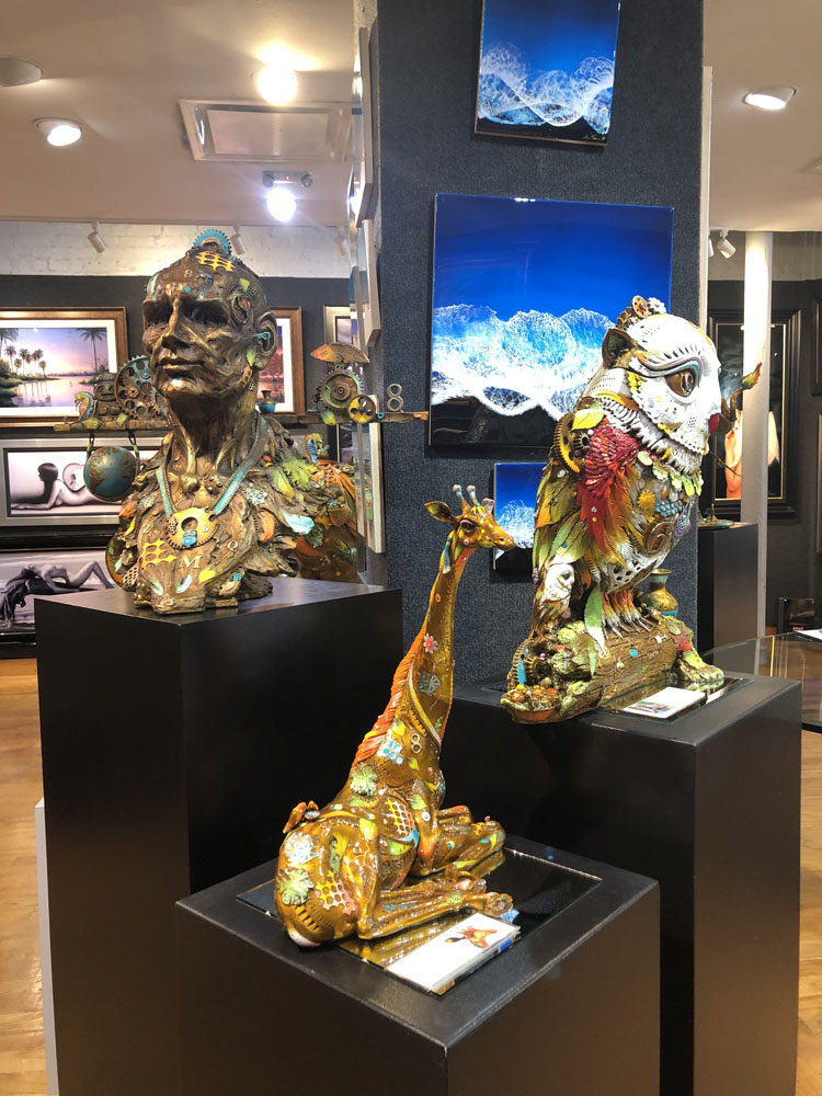 Ocean Blue Galleries Winter Park Art Gallery - Featuring Nano Lopez