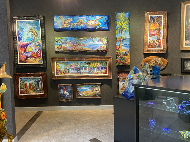 Ocean Blue Galleries Art Gallery St. Petersburg Florida - Featuring Art by Steve Barton