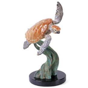 Ancient Mariner by Wyland – bronze sculpture Ancient Mariner by Wyland - bronze sculpture