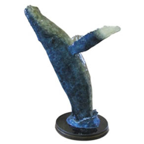 Breach by Wyland – medium size bronze sculpture Breach by Wyland - medium size bronze sculpture
