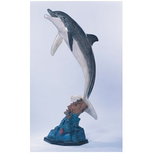 Dolphin Welcome Wyland Bronze Sculpture Dolphin Welcome Wyland Bronze Sculpture