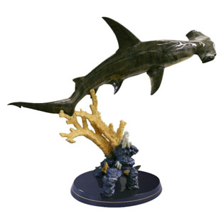 Great Hammerhead Reef Wyland Bronze Sculpture Great Hammerhead Reef Wyland Bronze Sculpture