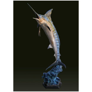 Large Marlin Wyland Bronze Sculpture Large Marlin Wyland Bronze Sculpture
