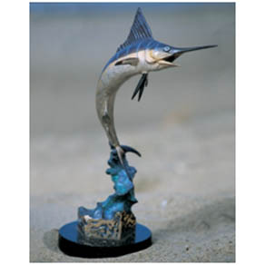 Marlin Celebration by Wyland – bronze sculpture Marlin Celebration by Wyland - bronze sculpture