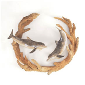 Minds in the Water by Wyland – medium size bronze sculpture Minds in the Water by Wyland - medium size bronze sculpture