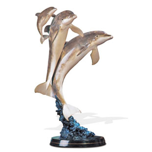 Synchronicity 9ft Bronze Sculpture by Wyland
