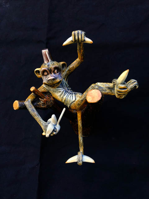 The Monkey Bar - Sculpture by Paul Lotz
