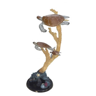 Turtle World Bronze Sculpture by Wyland Turtle World Bronze Sculpture by Wyland