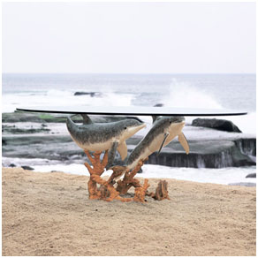 meeting of the mnds table by Wyland – bronze sculpture meeting of the minds table by Wyland - bronze sculpture