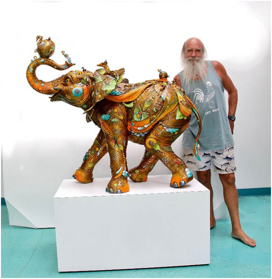 Bobby (life size) Nano Lopez sculpture at Ocean Blue Galleries Bobby (life size) Nano Lopez sculpture at Ocean Blue Galleries