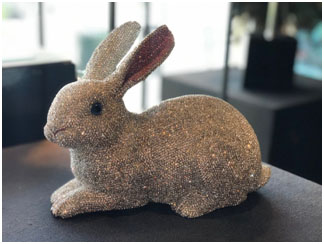 Bunny Rabbit by Clarita Brinkerhoff at Ocean Blue Galleries