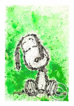 Gang Star Dreams by Tom Everhart Snoopy art for sale