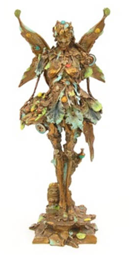 Maria Alma Med (figurative) Nano Lopez sculpture at Ocean Blue Galleries