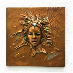 Renaissance (small) Nano Lopez sculpture at Ocean Blue Galleries