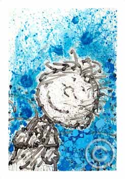 Samo Dreams by Tom Everhart Snoopy art for sale
