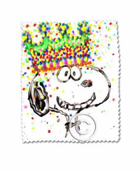 Tahiti-Hipster-I Snoopy Art by Tom Everhart