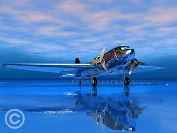 DC3 by Stephen Harlan for sale at Ocean Blue Galleries