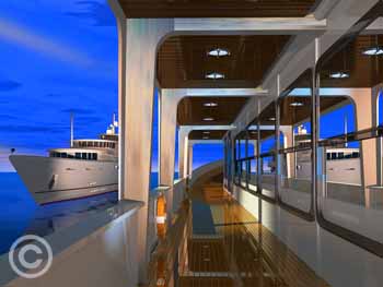 Passing By by Stephen Harlan at Ocean Blue Galleries