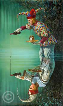 Alter ego by Michael Cheval at Ocean Blue Galleries