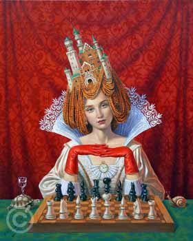 Come Get It II by Michael Cheval at Ocean Blue Galleries