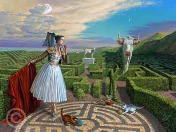 Echo of Misconceptions by Michael Cheval at Ocean Blue Galleries