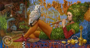 Lullaby for Sleepless by Michael Cheval at Ocean Blue Galleries