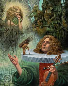Stairways to Heaven by Michael Cheval at Ocean Blue Galleries