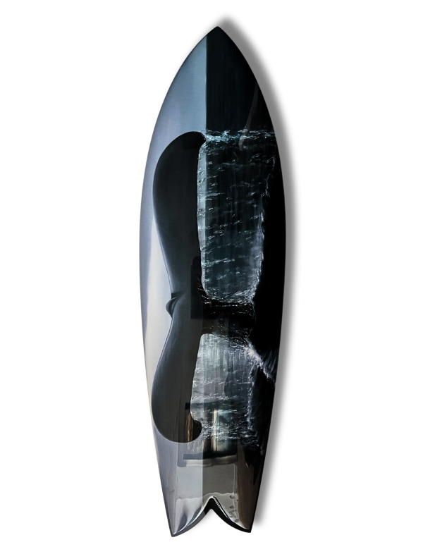 Freedom Whale Tail Surfboard by Wyland
